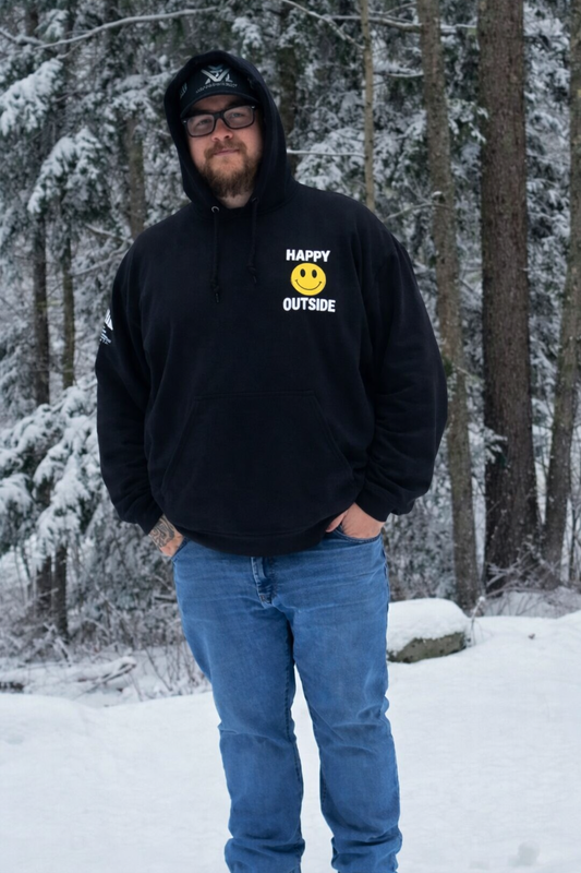 Happy Outside, Dead Inside Sweatshirt - 5 colors to choose from