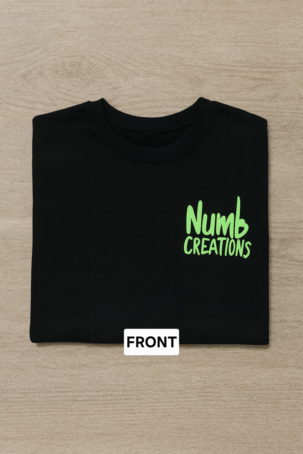 Glow in the Dark Black Crewneck