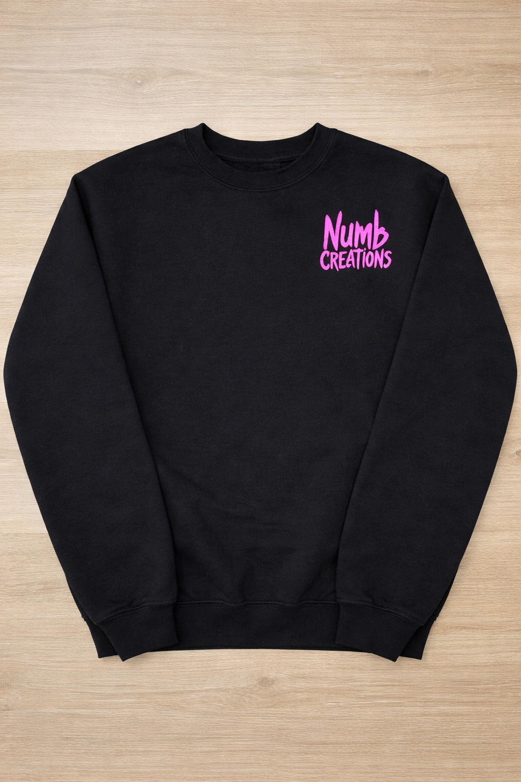 Glow in the Dark Black Crewneck