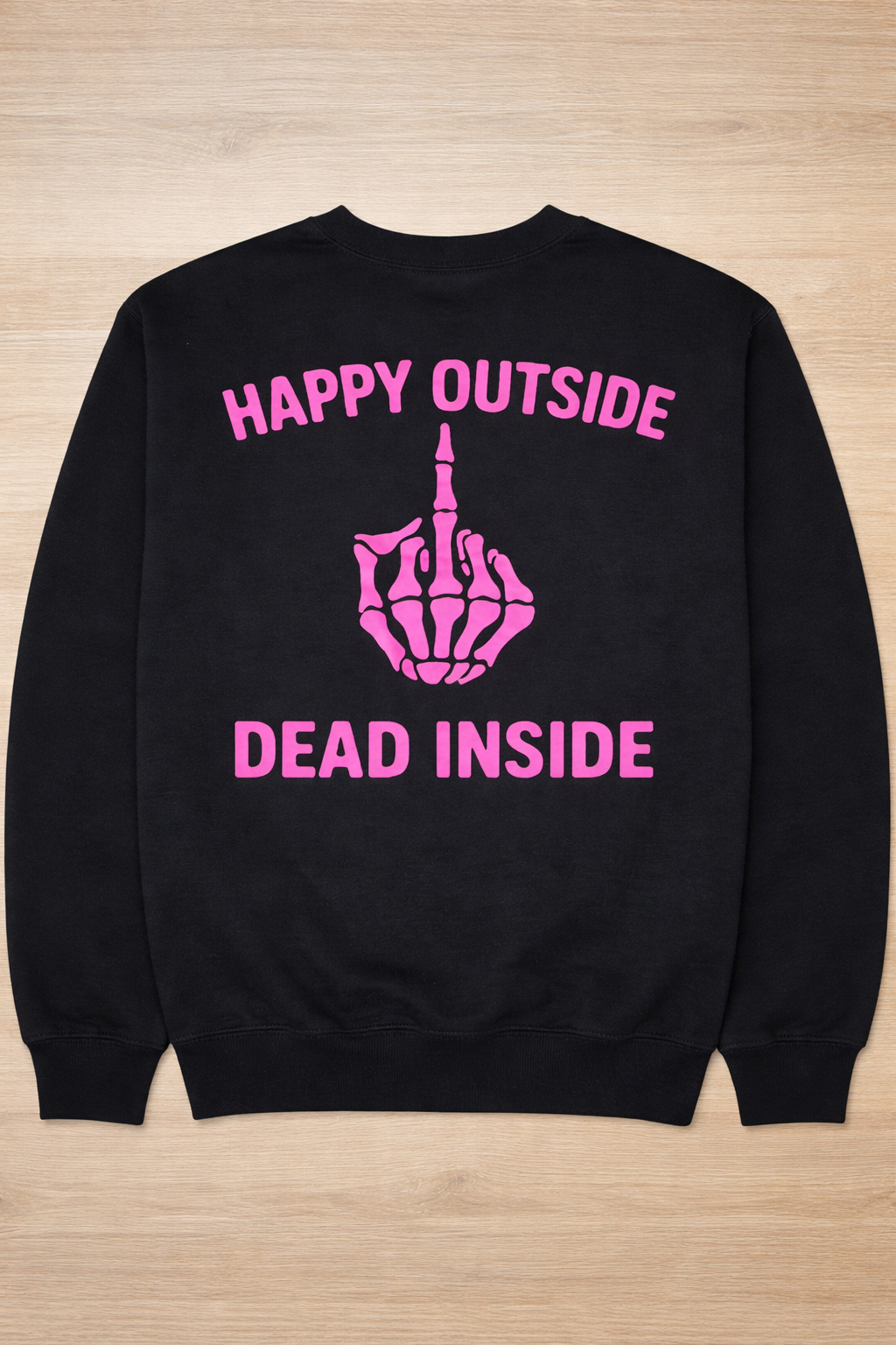 Glow in the Dark Black Crewneck